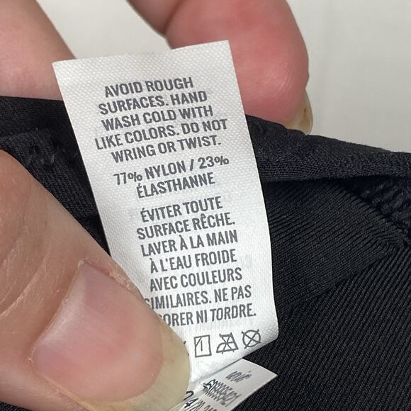 Aerie Bandeau Bikini Top Womens Size Small NWT Gold Strap Keyhole Removable Pad - Picture 6 of 6